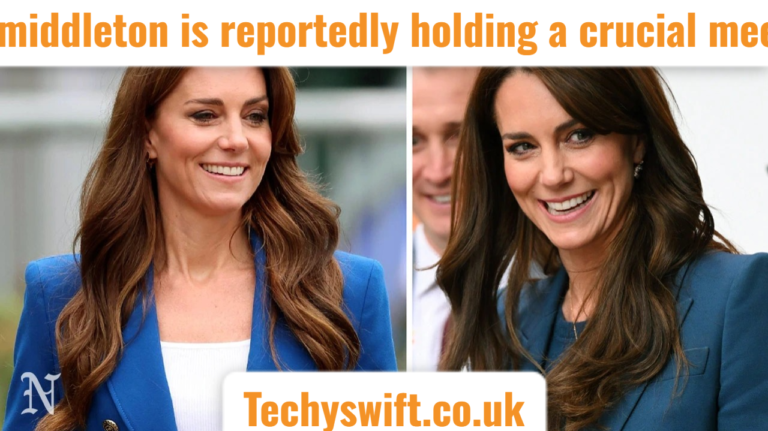 kate middleton is reportedly holding a crucial meeting.